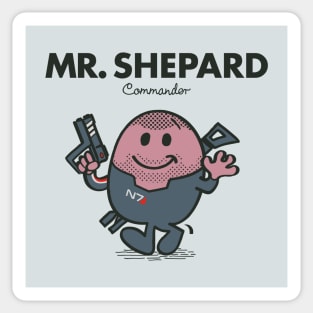 Mr. Shepard Sticker